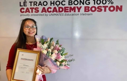 Học bổng Ivy 100% từ Học Viện CATS Boston.